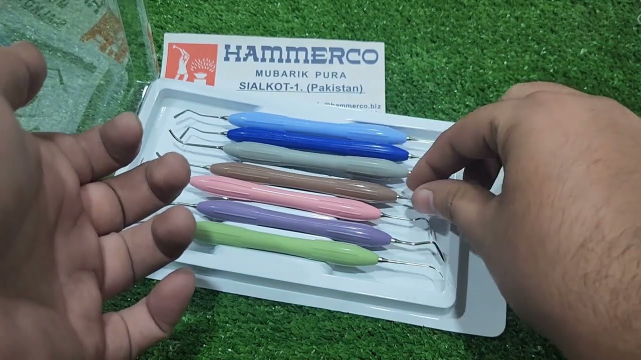LM Arte Dental Composite Filling Hand Instruments Set