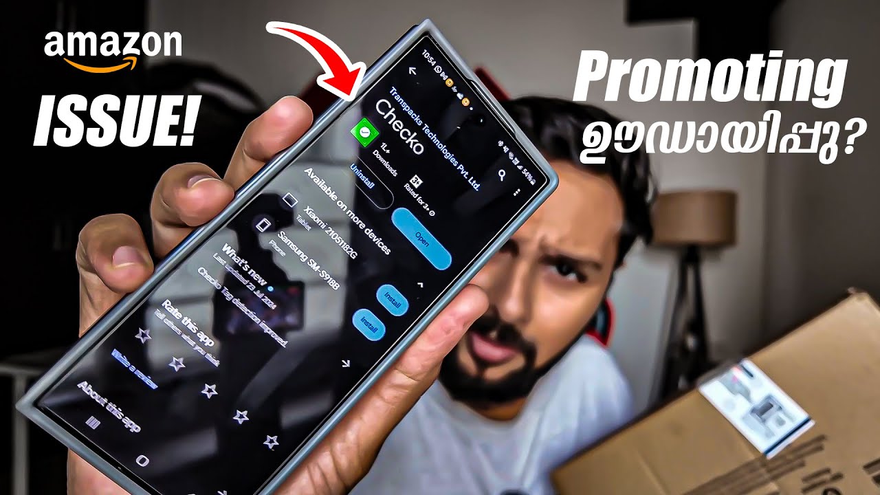 Instagram Negetiveolis എന്നെ Airൽ ആക്കി 🥲 Amazon Checko ✅  Issue !