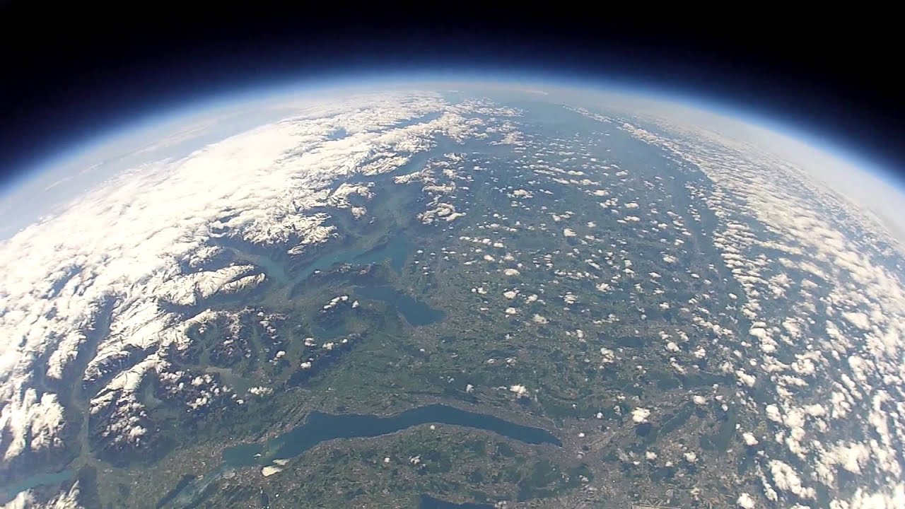 GoPro Weather balloon Stratosphere Flight! Short Version