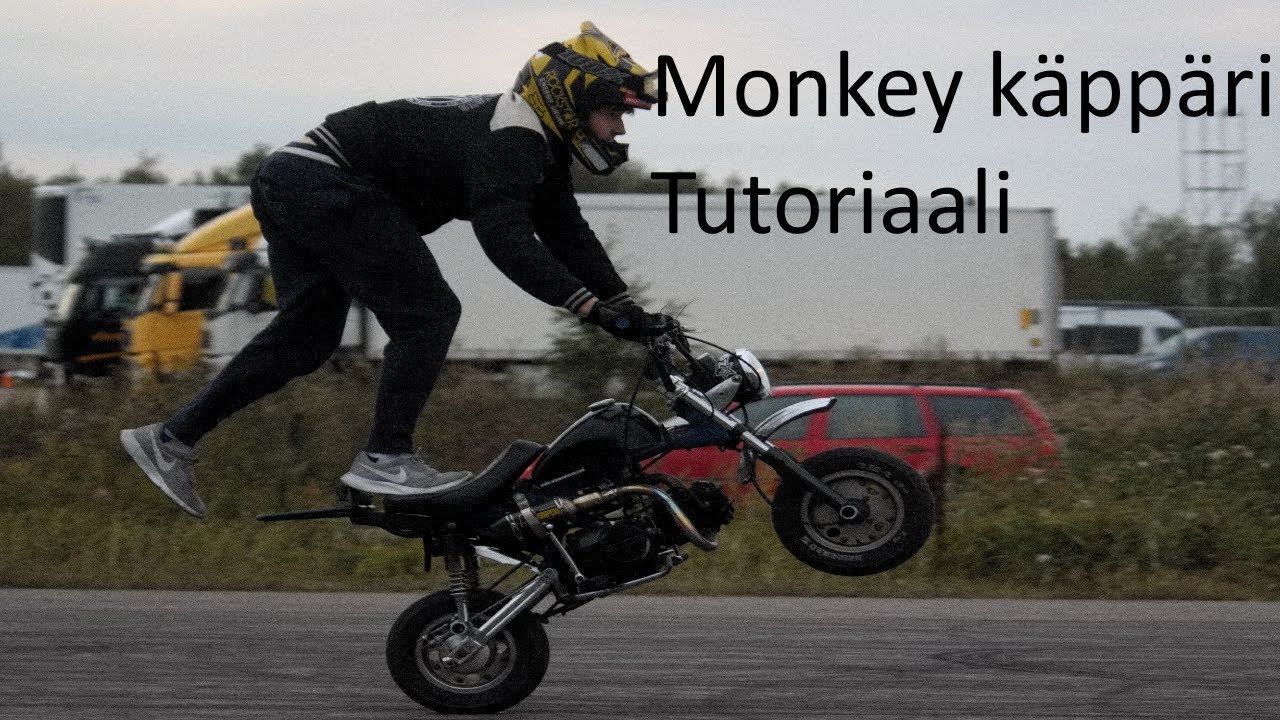 Monkey käppärin teko ohjeet/ Monkey rear hand brake
