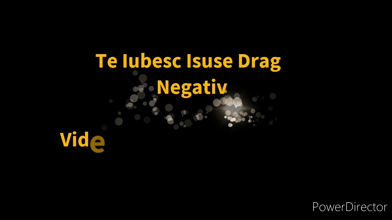Negativ - Te Iubesc Isuse Drag (Original)
