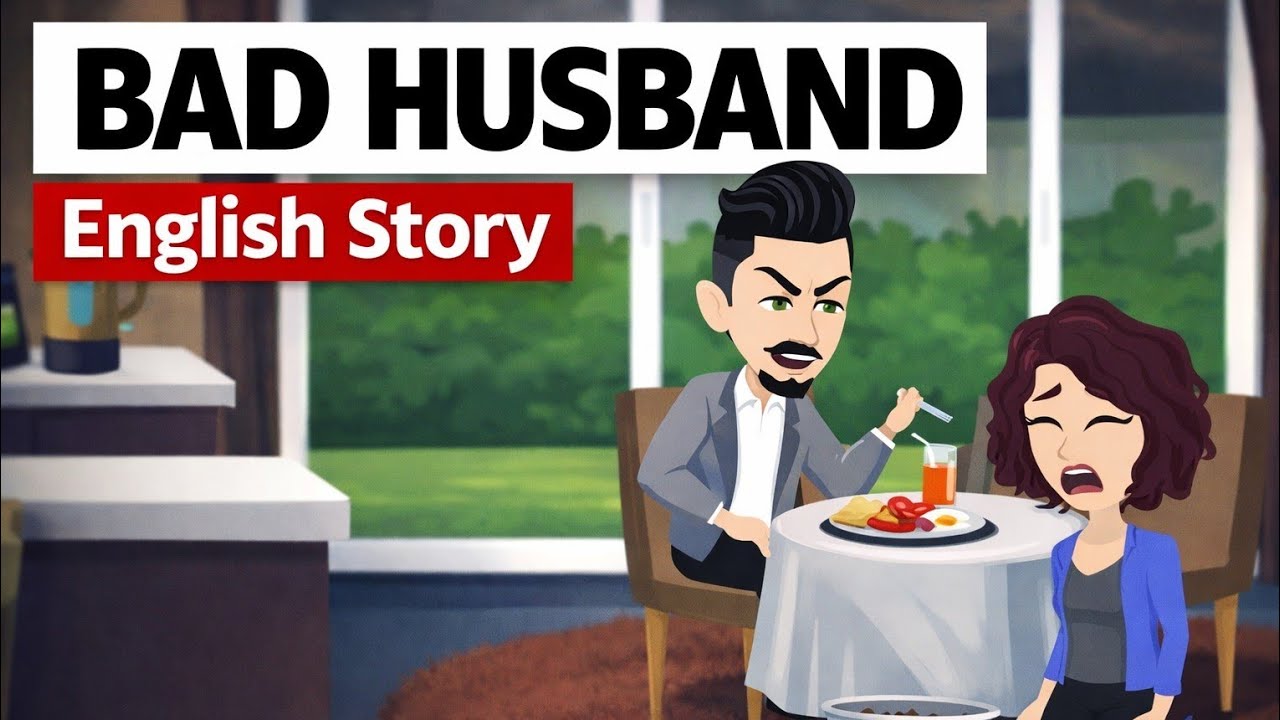 Bad Husband | English Story | Animated stories | Learn English |  English Stories With Bero