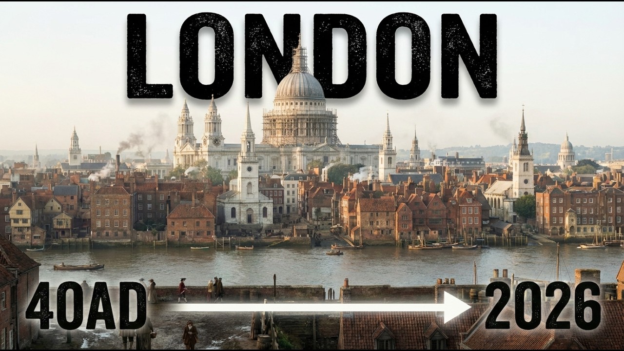 The Entire History of London in 11 Minutes