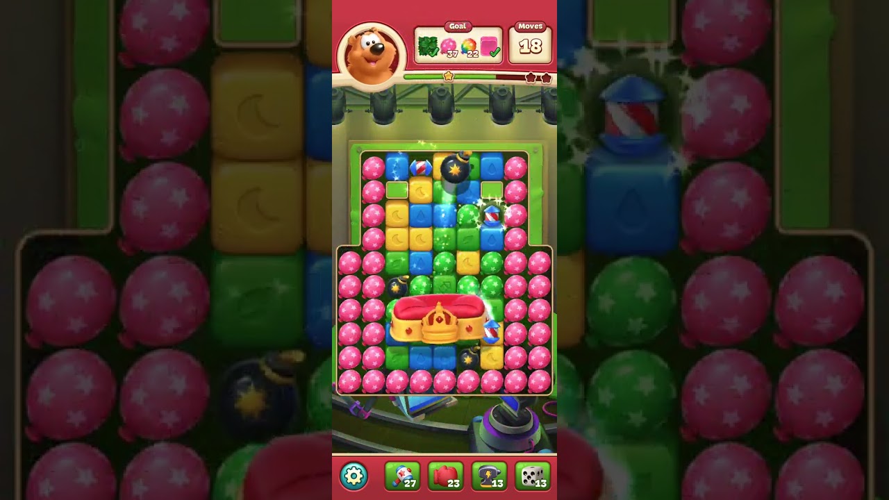 Completing the levels 8350 - 8355 Toon Blast