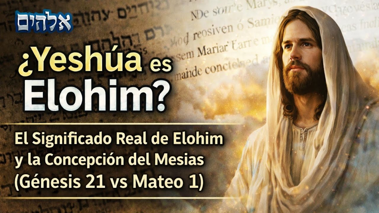 ¿Yeshúa es Elohim? | El Significado Real de Elohim y la Concepción del Mesías (Génesis 21 - Mateo 1)