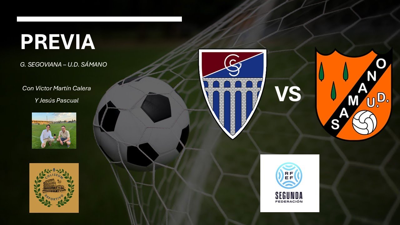 Previa Gimnástica Segoviana - U. D. Sámano | J1 - 2ª Federación