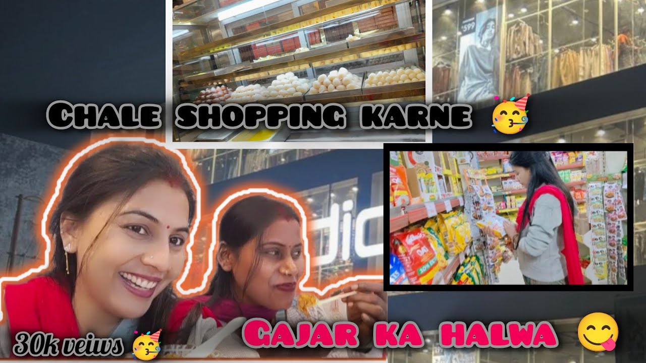 Shopping karne chle gye fhir 🥳||pushpa gir gyi 😥||sale lagi h 😍😍