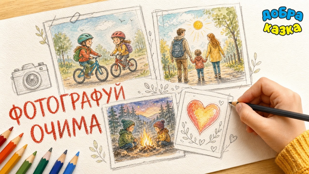 ✏️ Фотографуй очима | Пісня з малюванням українською