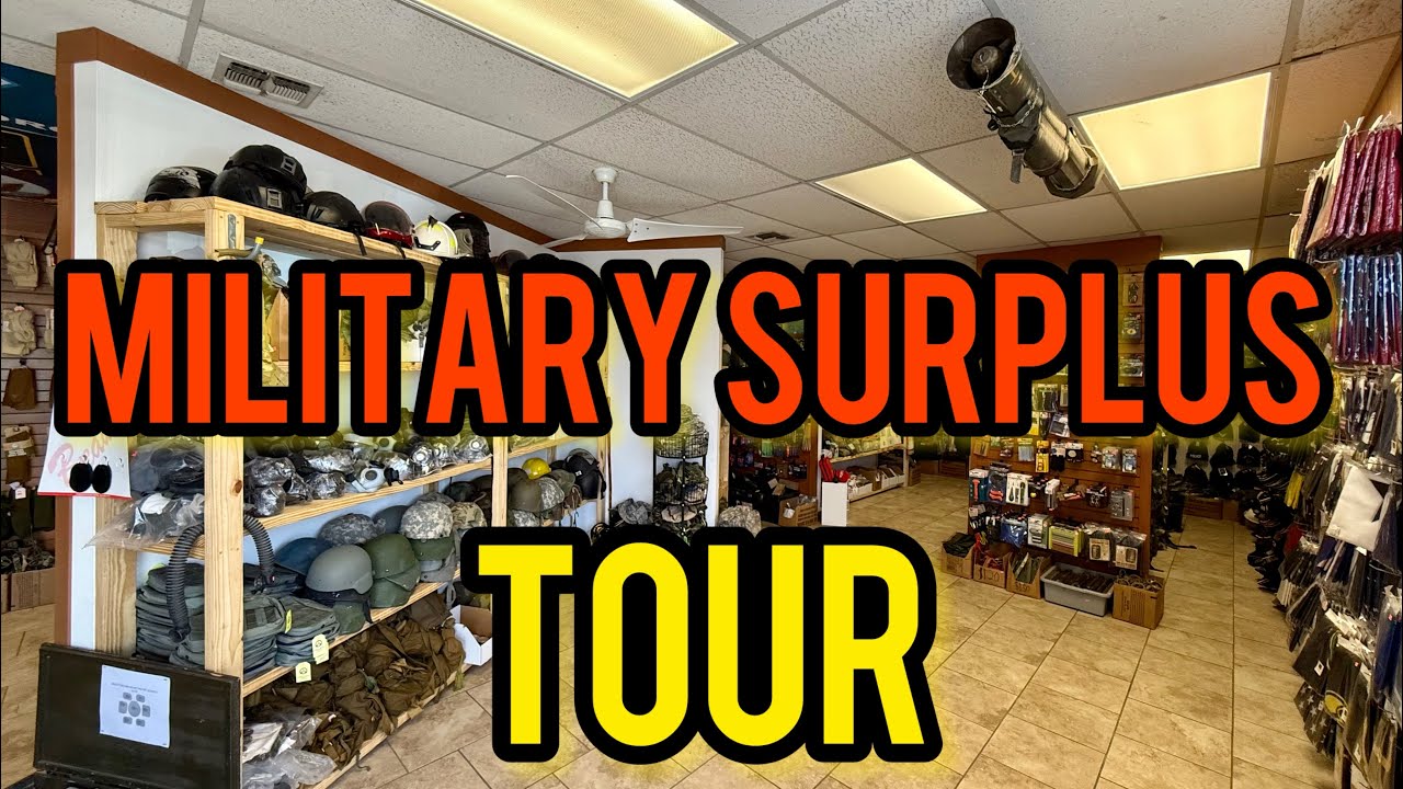 Another BANGER! Military Surplus Store Tour!