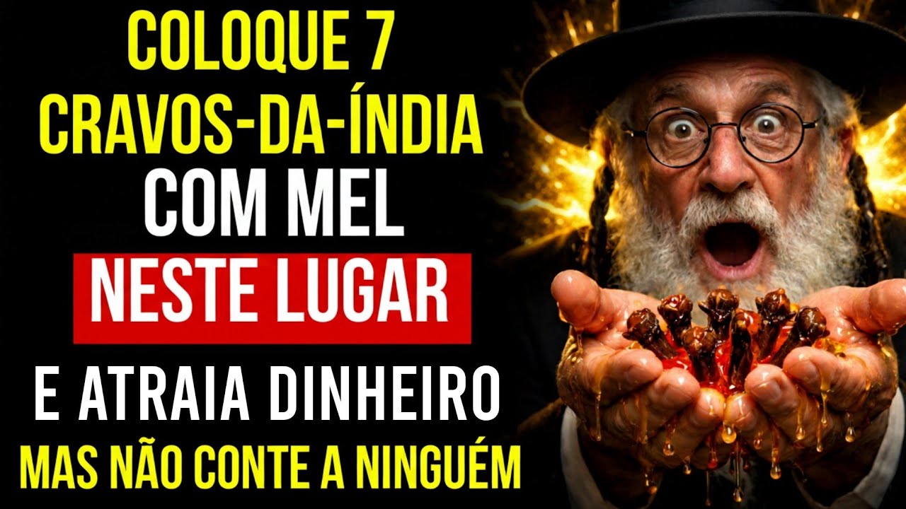Coloque 7 cravos-da-índia com mel NESTE lugar e o dinheiro fluirá em 2026 – Sabedoria Judaica