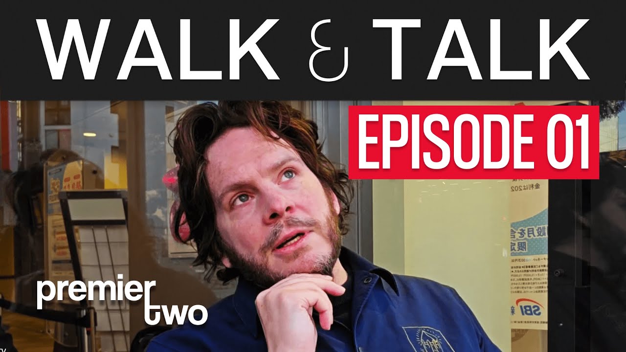 WALK AND TALK Episode 1 with PremierTwo (Pete) | Morning Walks in Tokyo Japan