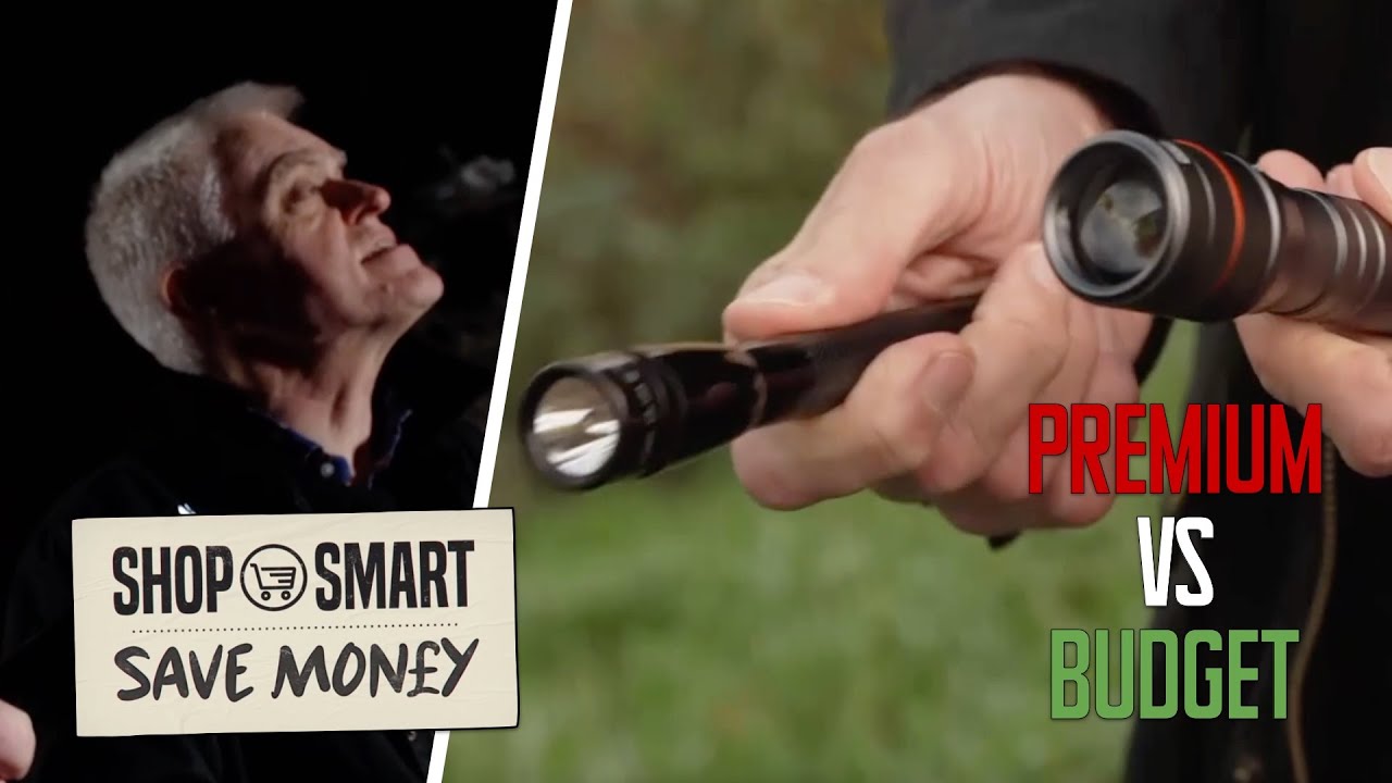 Torches! Caving with the Premium Mini Maglite v Budget Newton 500 | The Gadget Show