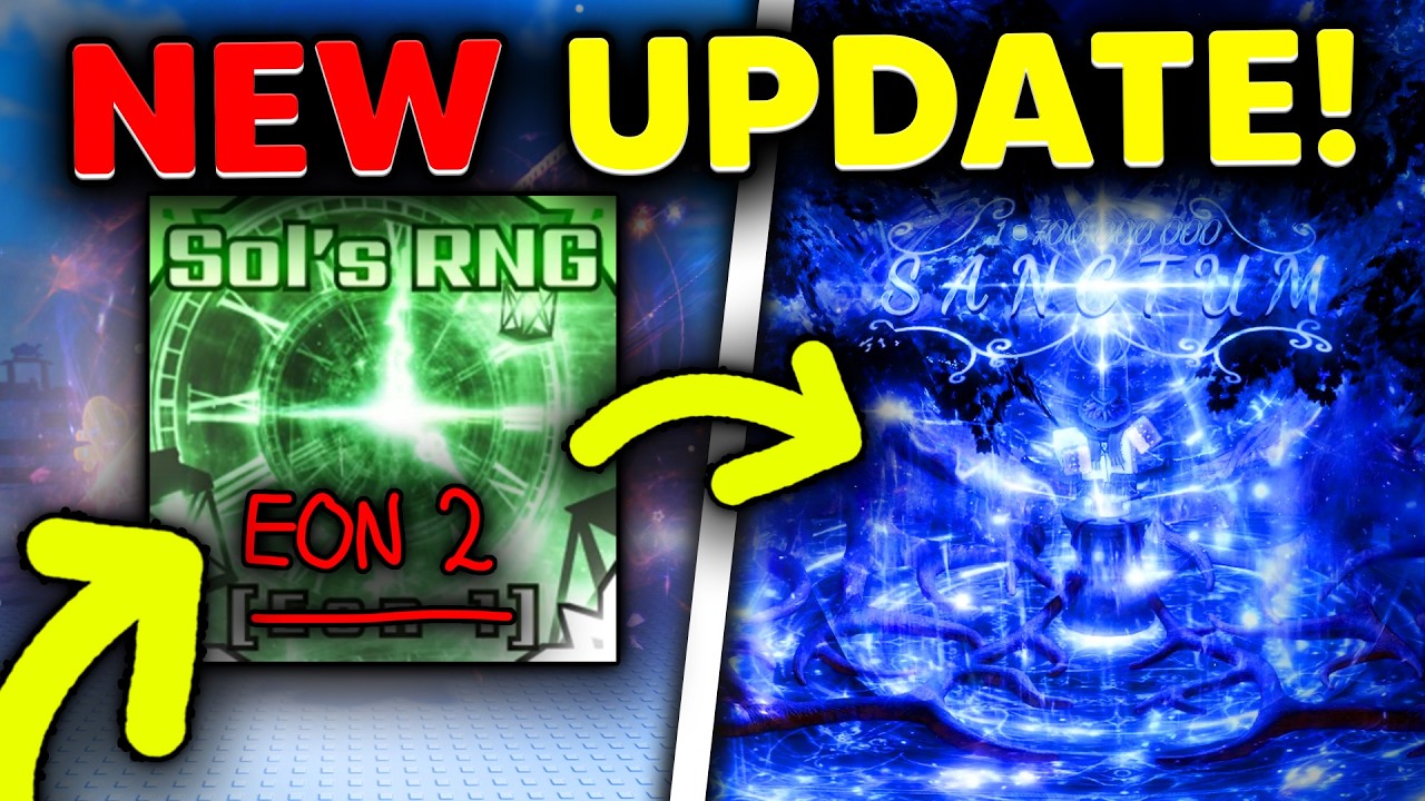 BIG EON 2 UPDATE NEWS & INSANE NEW AURAS! | Sol's RNG