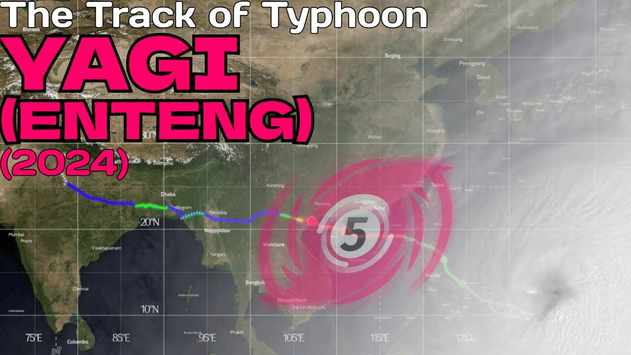 The Track of Typhoon Yagi (#entengph) (2024)