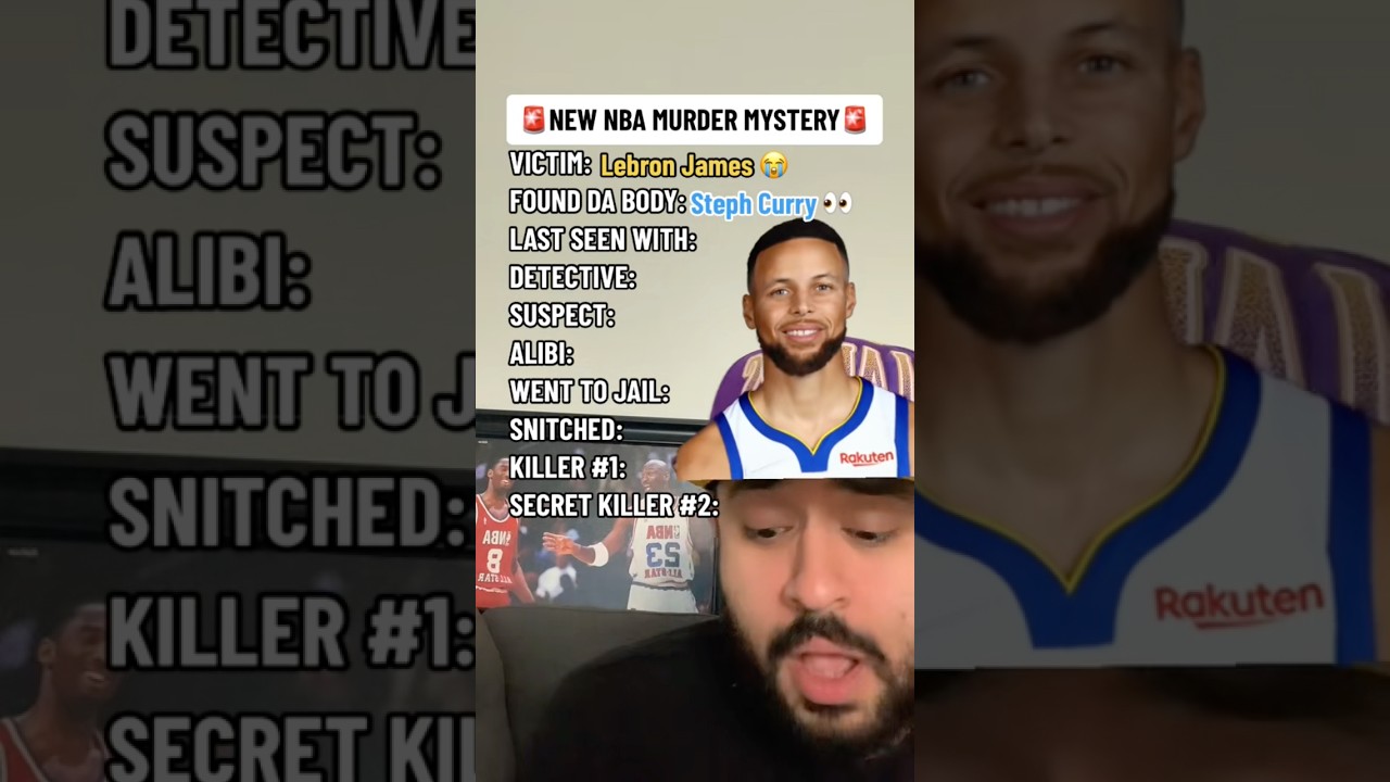 Новый детективный челлендж NBA: Леброн Джеймс и Стеф Карри! #NBA #баскетбол #леброн #карри