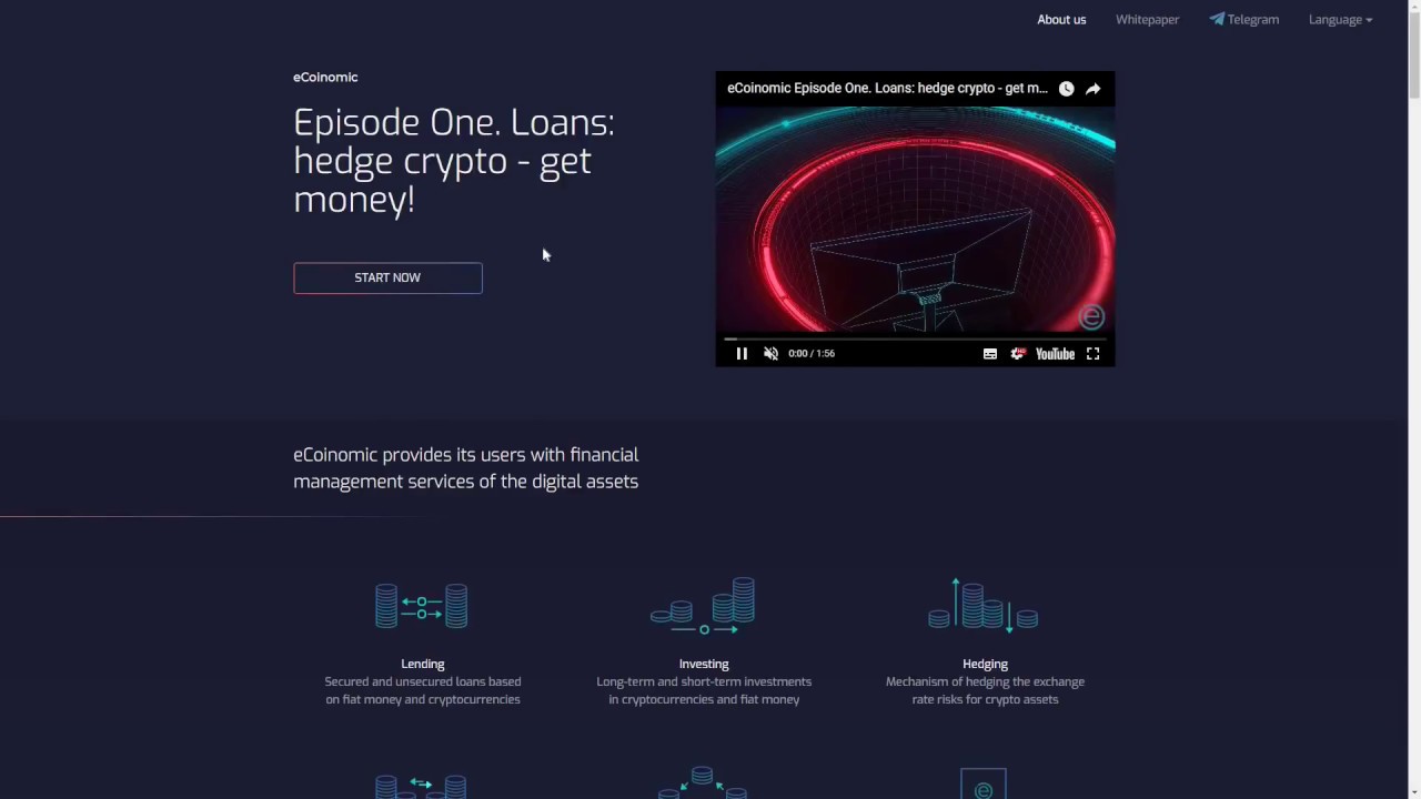Ecoinomic #ICO HOT 2018