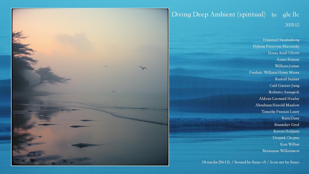 gle llc - Diving Deep Ambient (spiritual)　***AI MUSIC ALBUM