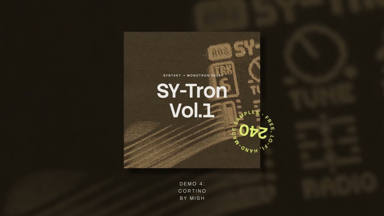 SY-TRON SAMPLE PACK DEMO #elektron #syntakt #monotron