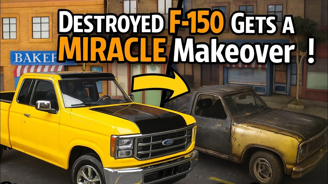 Destroyed F-150 Gets a MIRACLE Makeover | Full Restoration From Scratch 