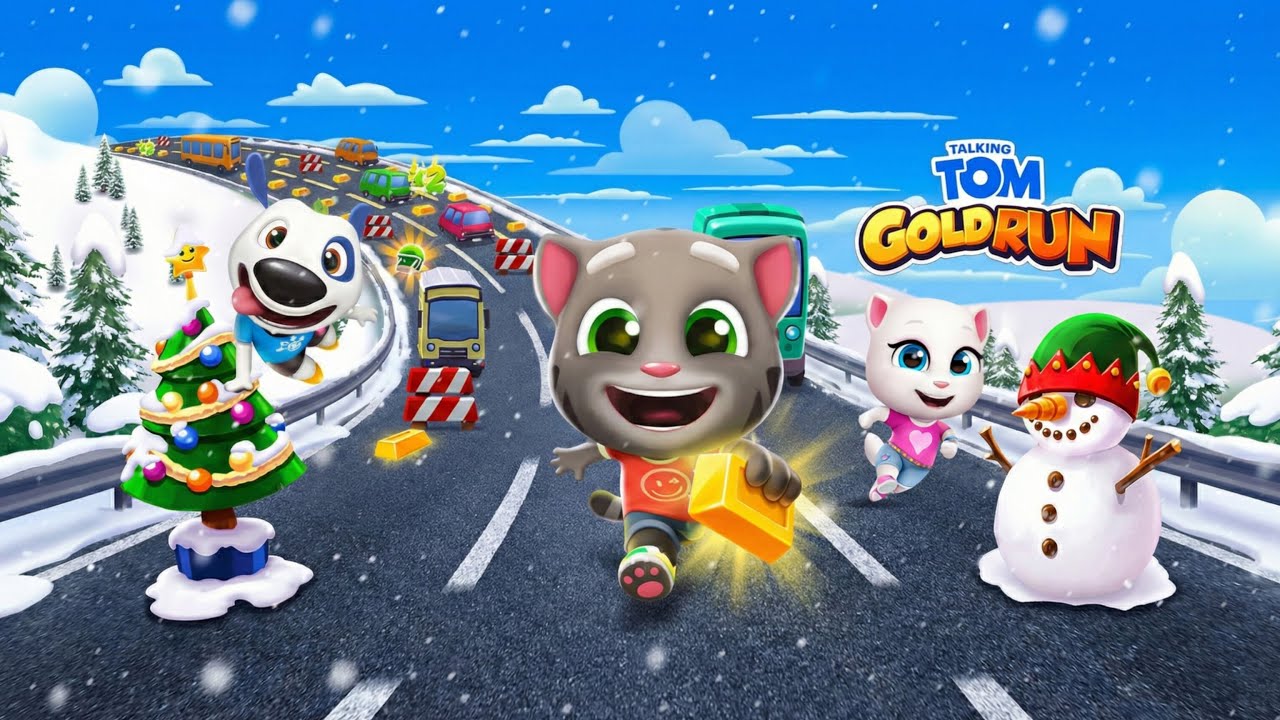Talking Tom Gold Run LIVE Gameplay! 🎮🔥