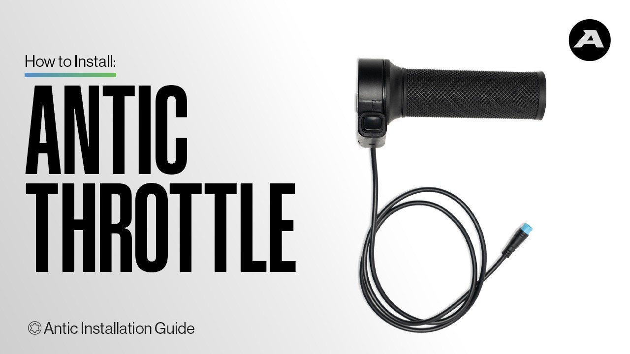 Antic Bike | Throttle Replacement Install
