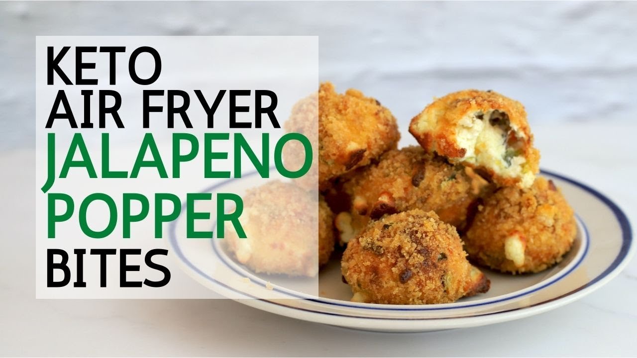 Keto Air Fryer Jalapeno Popper Bites Recipe