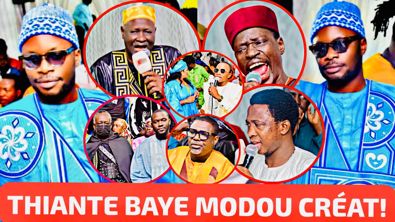 Admirez l’intégralité du Thiante de Baye Modou Création avec Moustapha Mbaye Thiate sect papa kara….