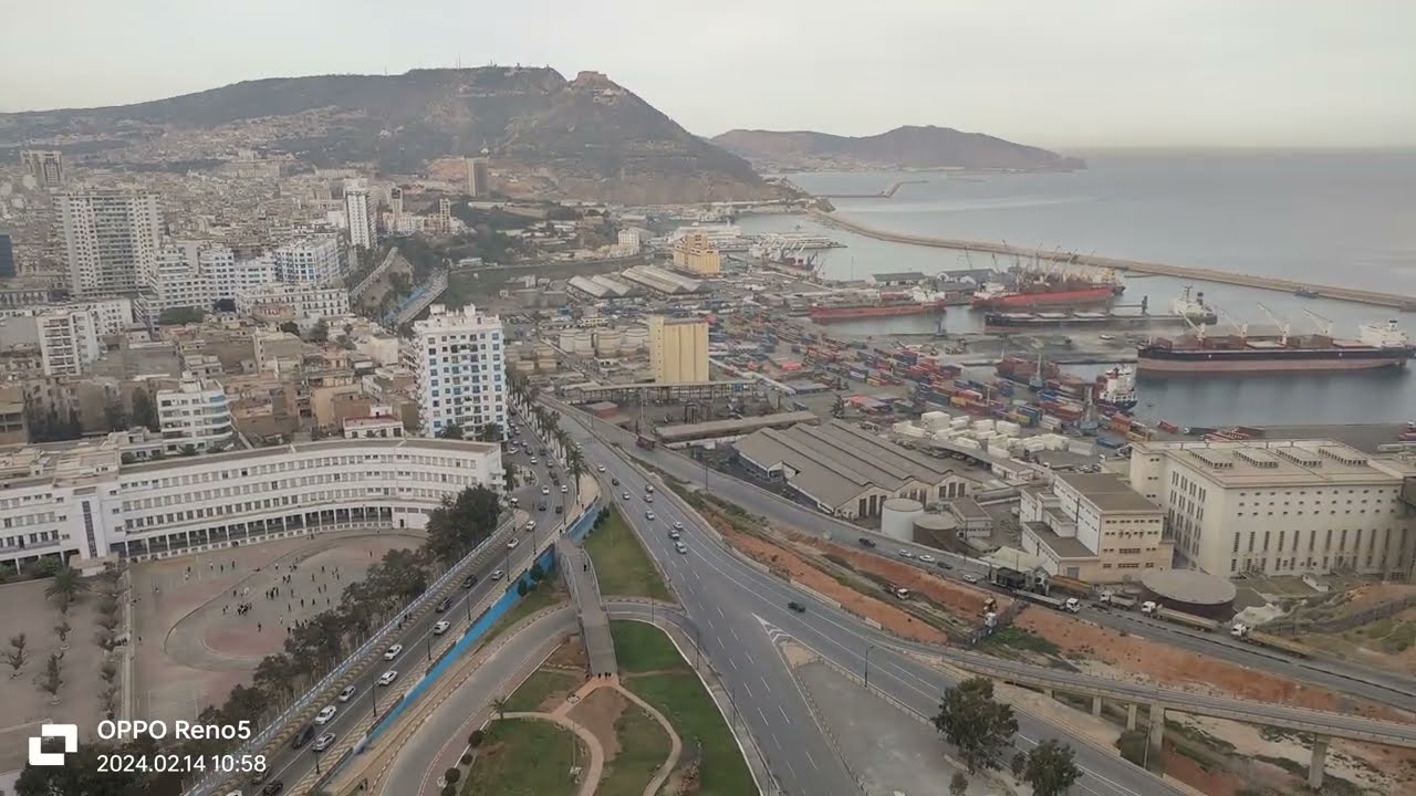 ALGERIE ' ORAN PORT. D ORAN . SAINTA CRUZ - 14.02.2024 - 4k