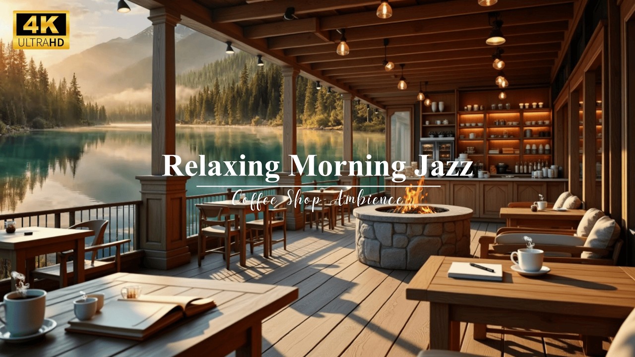 Bright Morning Jazz at Balcony Coffee Corner ☀️ Cozy Instrumental Ambience Music for Focus