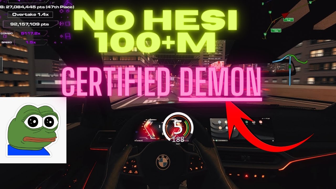 We Finally Got CERTIFIED DEMON (100.000.000+) in No Hesi | Assetto Corsa