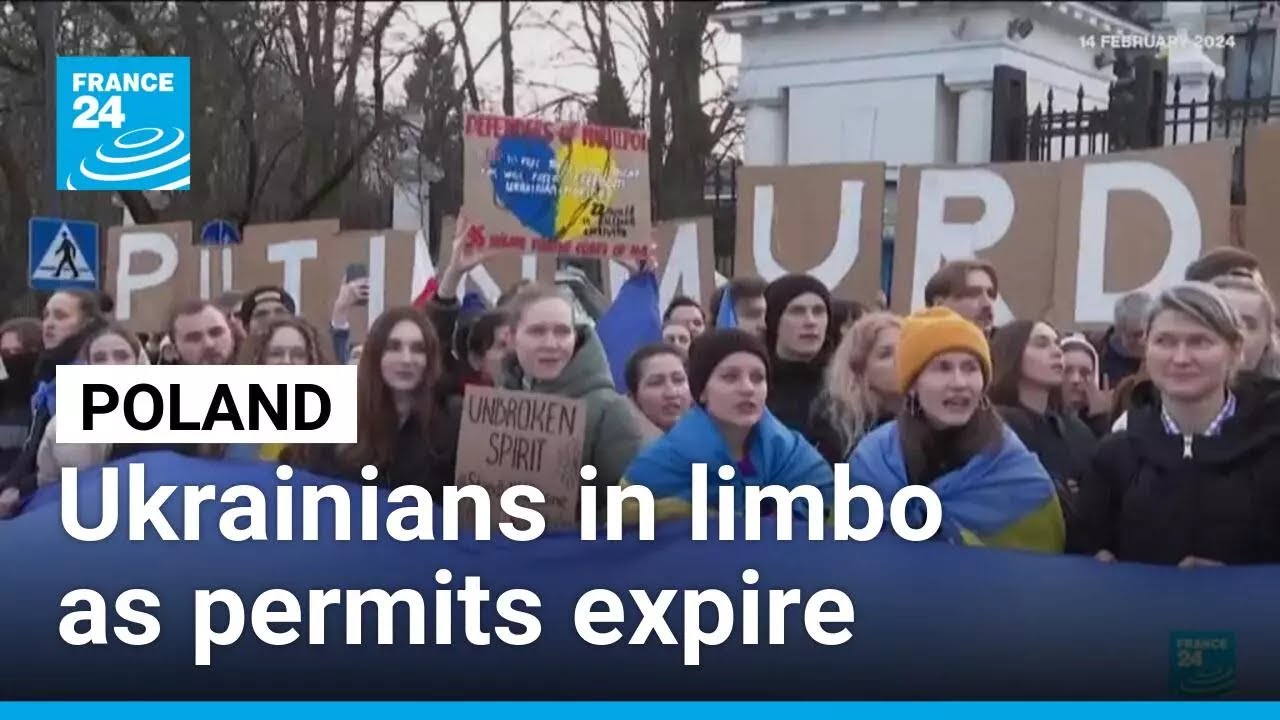 Ukrainians in Poland face legal limbo as permits expire &bull; FRANCE 24 English