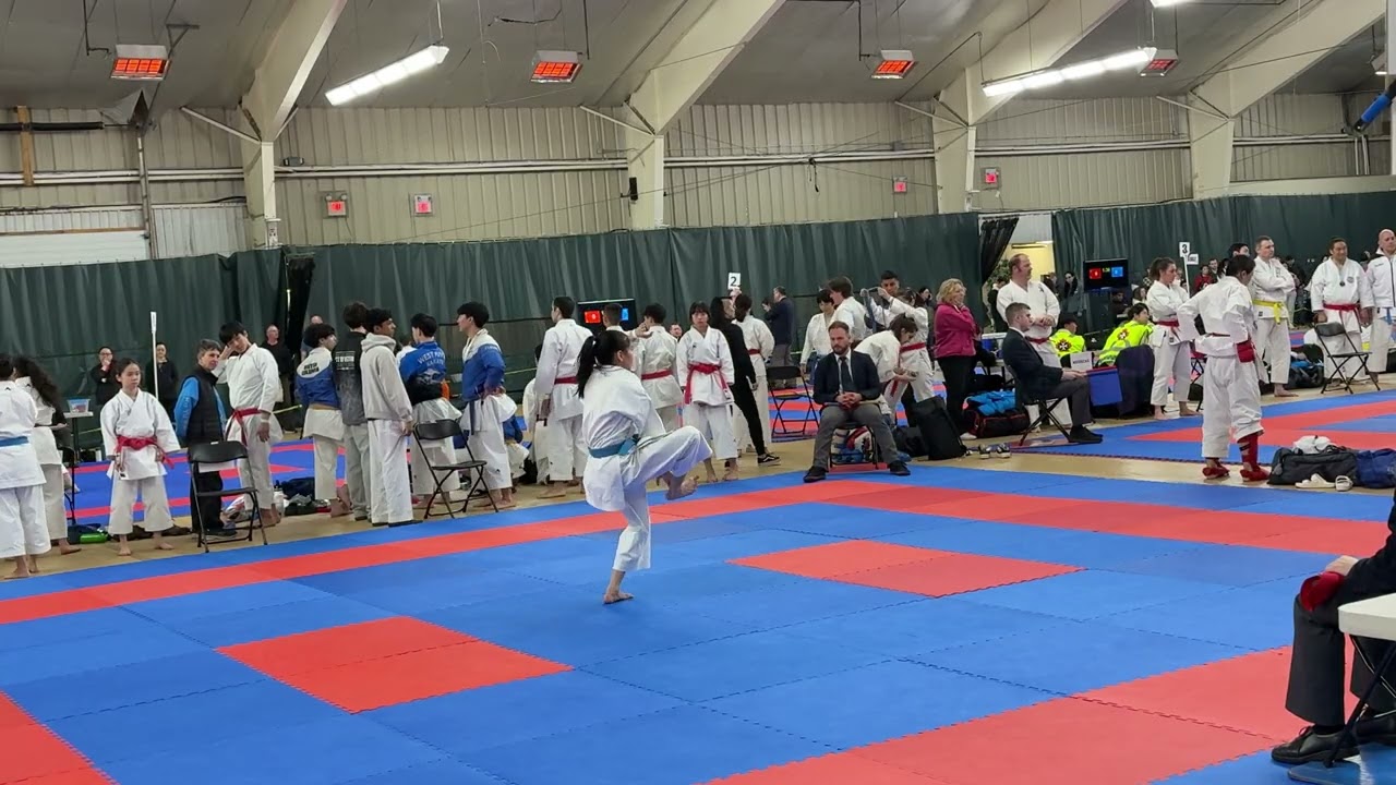 Steveston 12-15 WKF female kata final