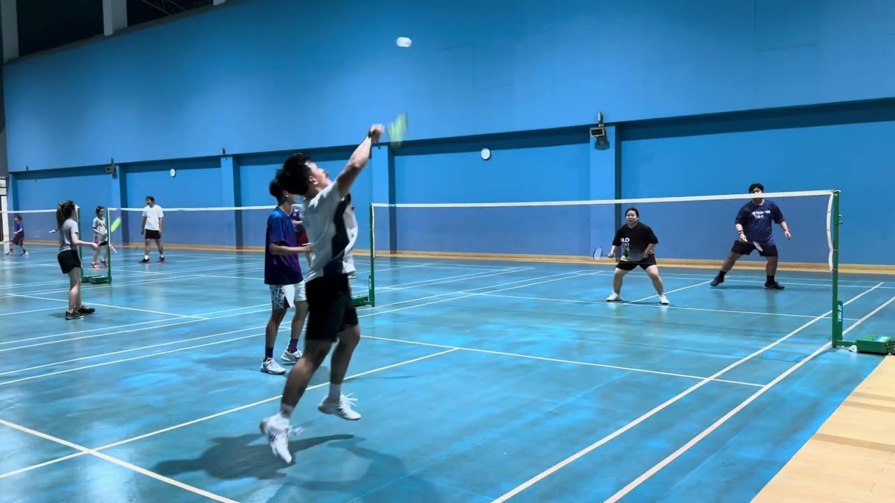 Nuer-yangBadminton 6/12/2025 - พี่บอล/เจมส์ vs ไอซ์/ฟลุ้ค #Bestminton #ตีมั่วแบดมินตัน #ตีแบด