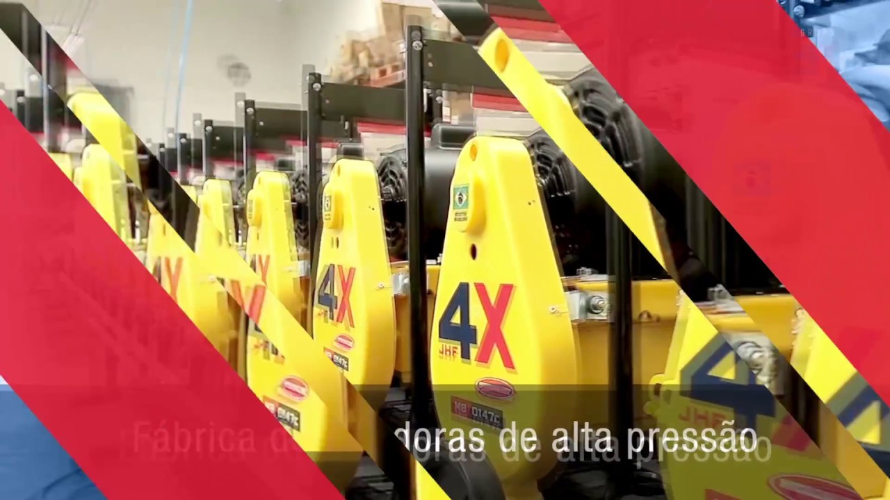 Conheça as Lavadoras de alta pressão 4X