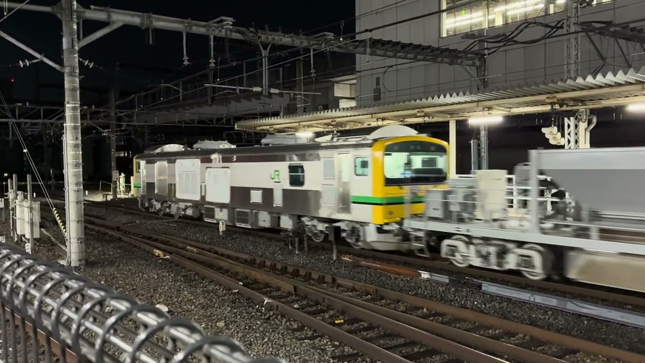 GV-E197系　大宮駅11番線入線シーン