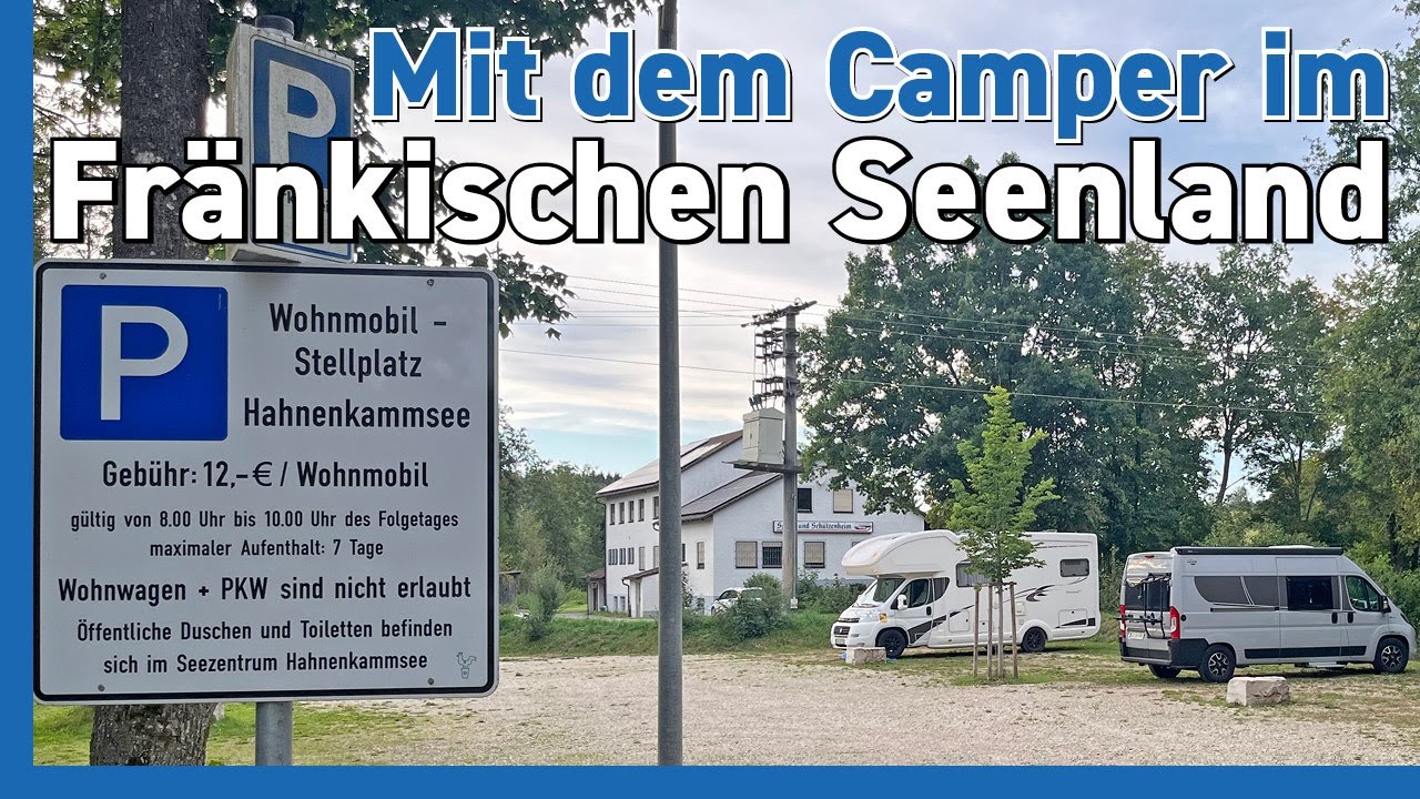 Mit dem Camper unterwegs im Fränkischen Seenland