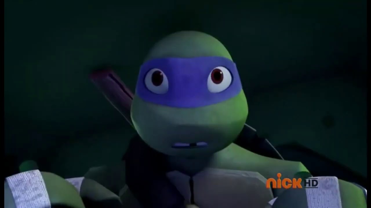 TMNT 2012 sea monster has crush with turtle sub