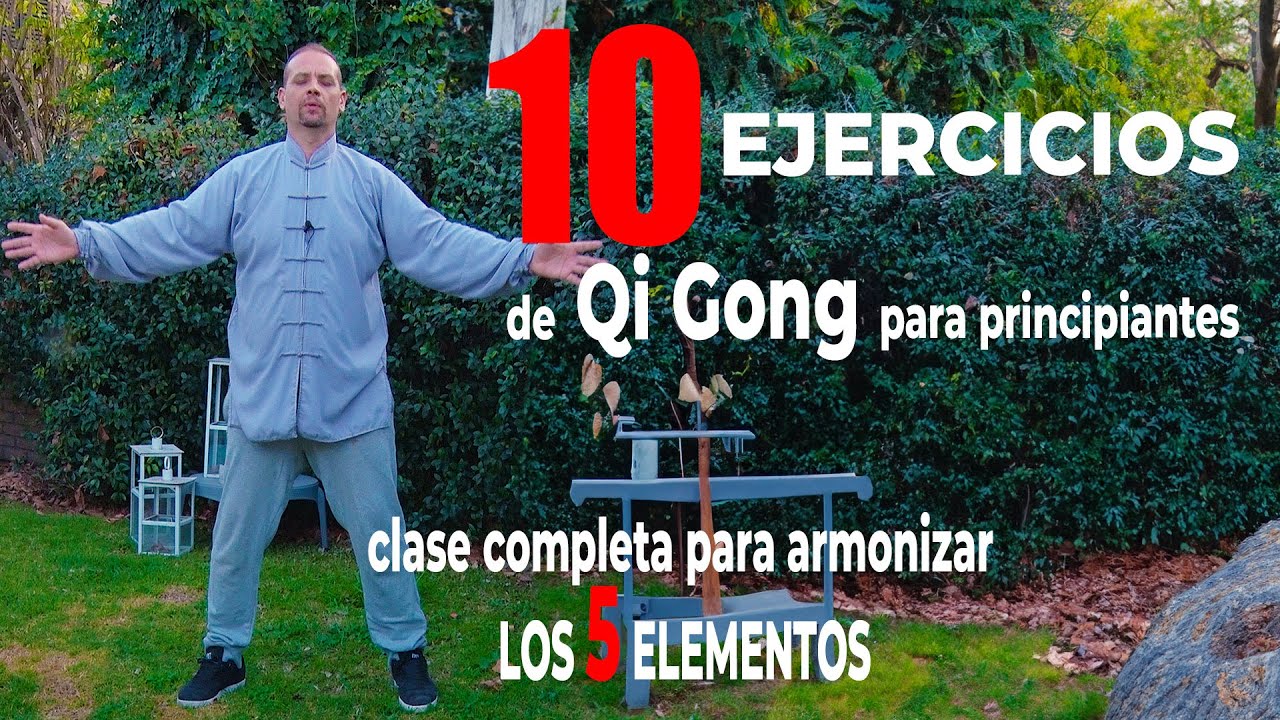1️⃣0️⃣ EJERCICIOS PARA ALINEAR LOS 5️⃣ ELEMENTOS - QiGong en español para principiantes