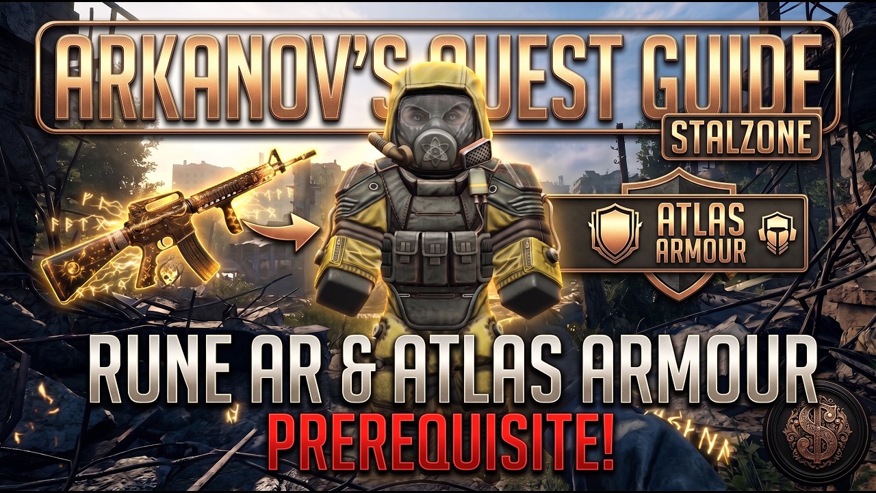 [STALZONE] Arkanov Quest Guide - RUNE AR & ATLAS ARMOUR Prerequisite (PART 1)