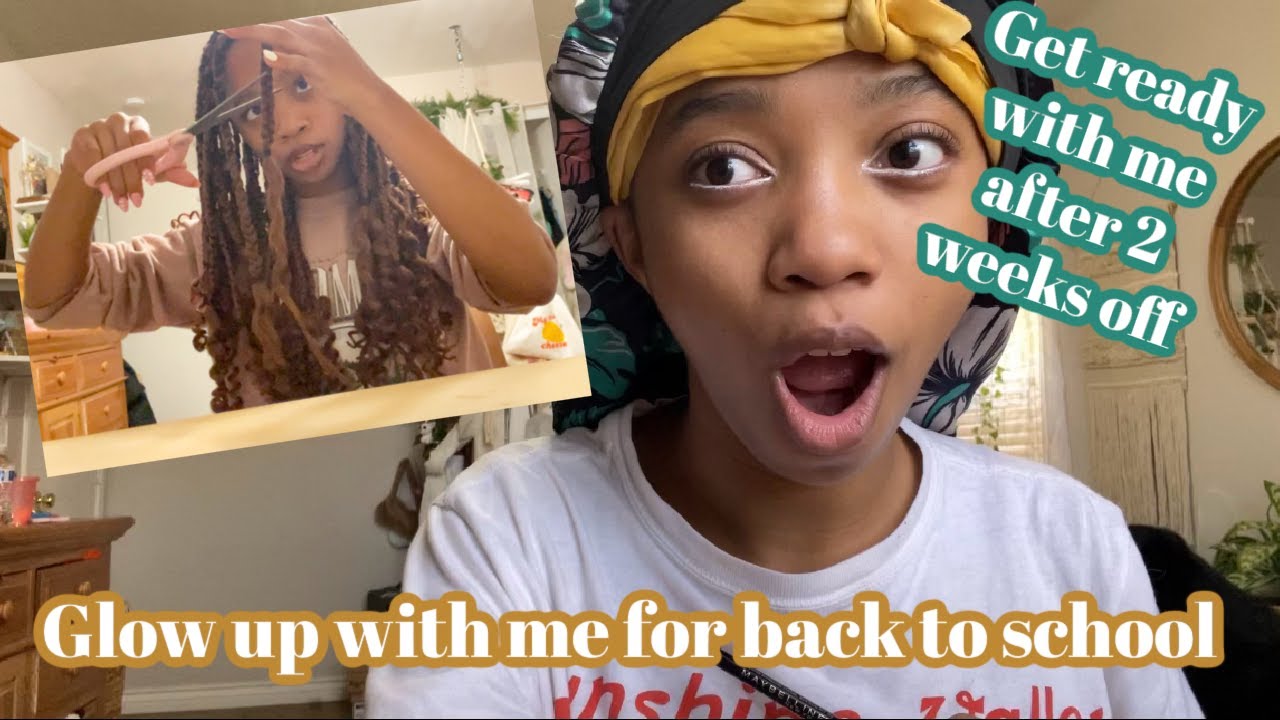 GLOW UP FOR BACK TO SCHOOL WITH ME | Get ready for back to school with me vlog