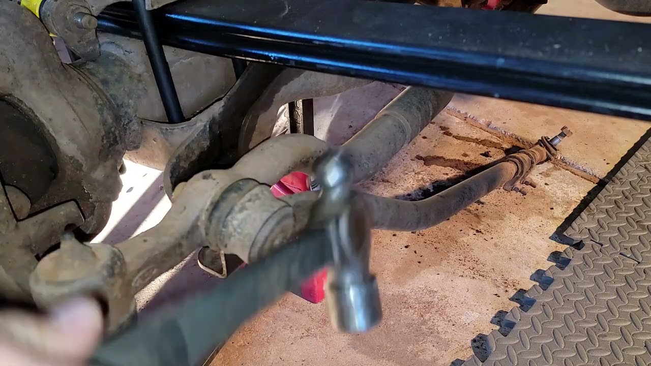 2000 Ford Excursion (4x4) Front End Rebuild, Episode IV: Linkages