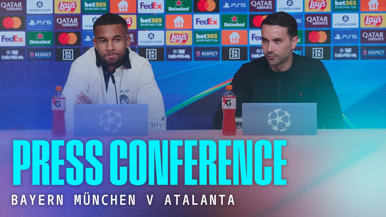 Bayern Monaco-Atalanta | La conferenza stampa di Palladino e Hien | UCL RO16 1st leg