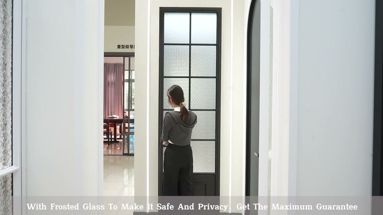 【Instime】Exterior Commercial Glass Aluminum Frame Storefront Swing Door Prices For Villa