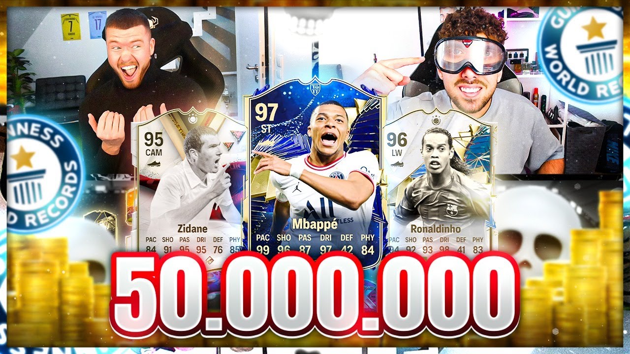 WELTREKORD ☠🚨 50 MIO COINS Squad Builder Battle GEHT SCHIEF in EA FC 24 🚑😱 Hilfeeee
