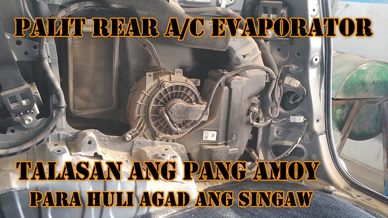 2018 TOYOTA FORTUNER PALIT REAR A/C EVAPORATOR