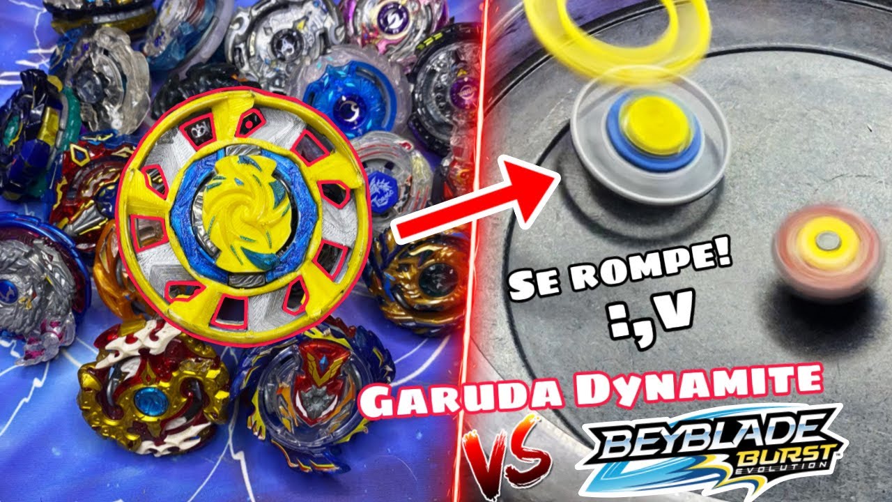 GARUDA DYNAMITE VS BEYBLADE BURST EVOLUTION | NeozBey