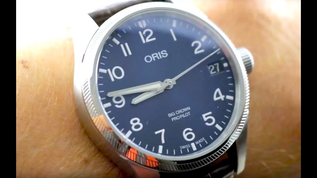 Oris Big Crown ProPilot Big Date Blue Dial 01 751 7697 4065-07 1 20 72FC Oris Watch Review