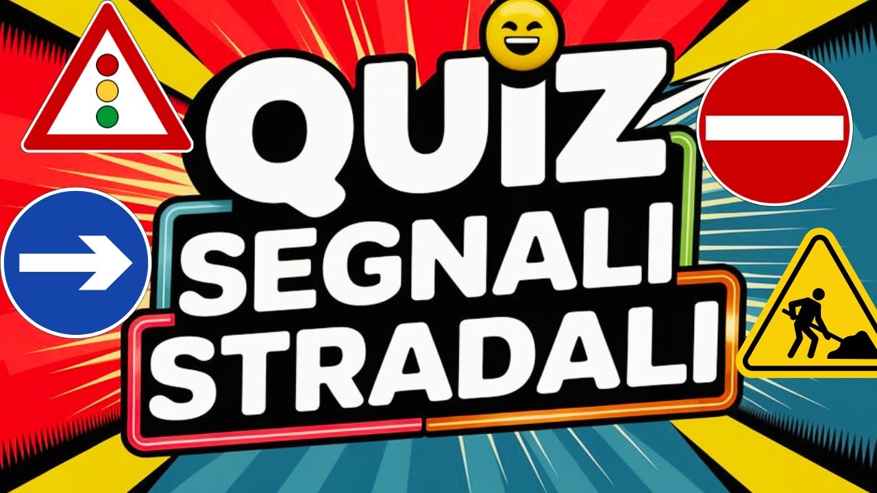 Quanto Conosci i Segnali Stradali?🚧 Mettiti alla Prova e Dimostra di Essere un Campione della Guida!