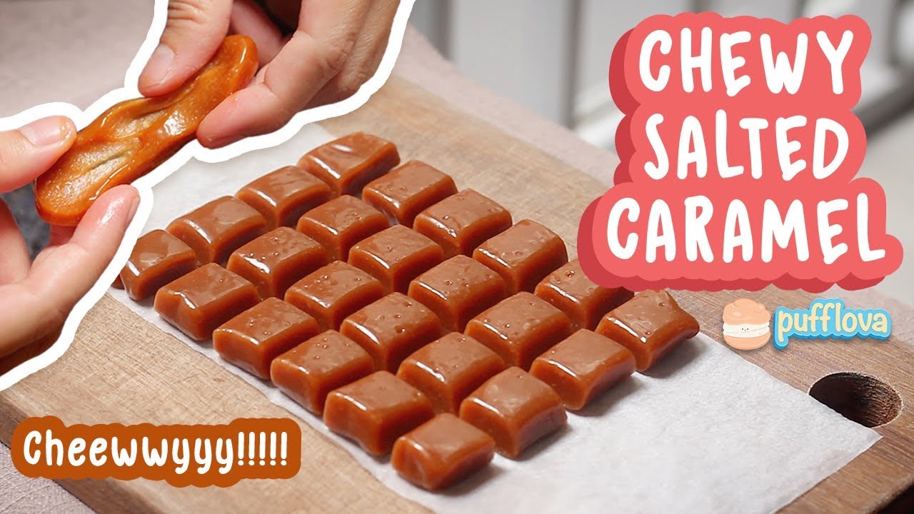 MEMBUAT CHEWY SALTED CARAMEL | TANPA OVEN TANPA KUKUSAN #6