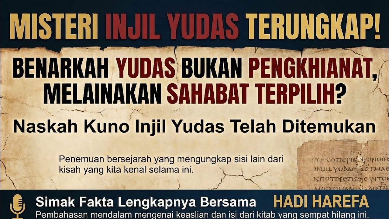 Ternyata ada Injil yang beda-Injil Yudas!
